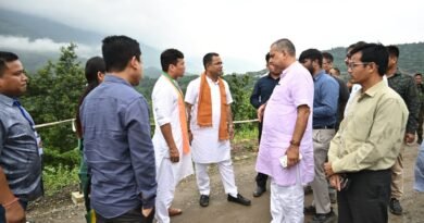 Minister Kaushik Rai and Krishendu Paul Inspect Silchar-Saurashtra East-West Corridor Works