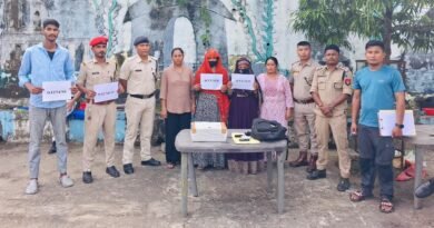 Heroin worth Rs. 3.5 crores seized by Dima Hasao police in separate operation: Four including two females arrested