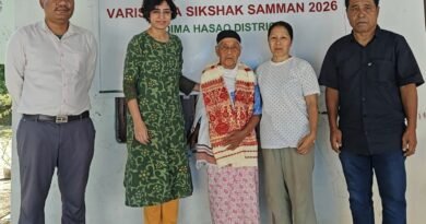 Oldest Surviving Retired Teacher of Dima Hasao Honoured on Teachers’ Day